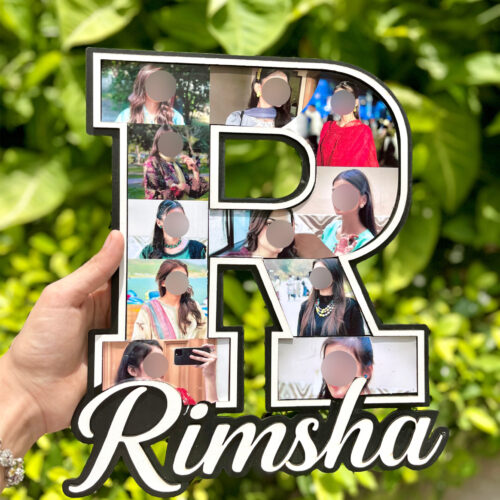 Wooden Letter Frame