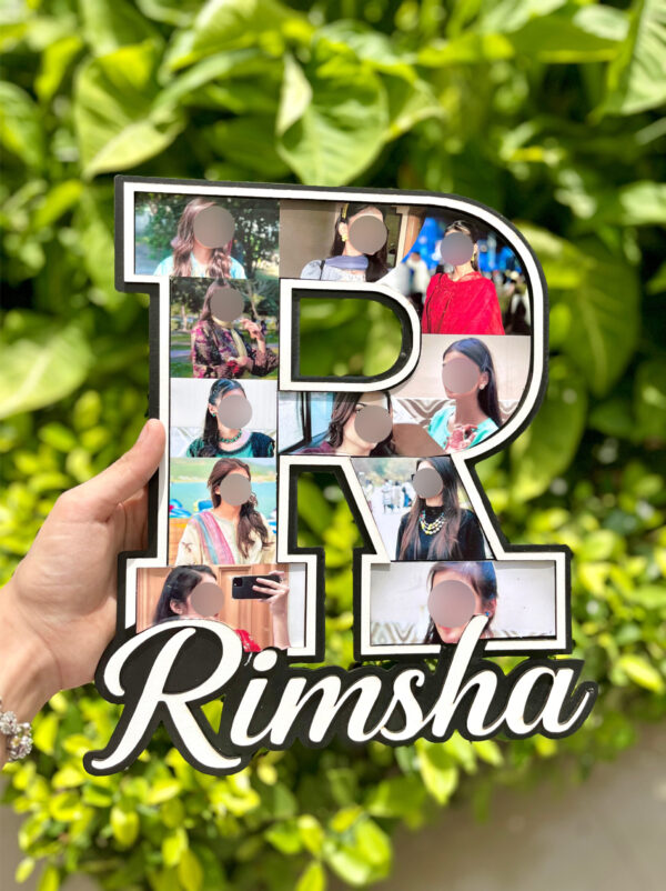 Wooden Letter Frame